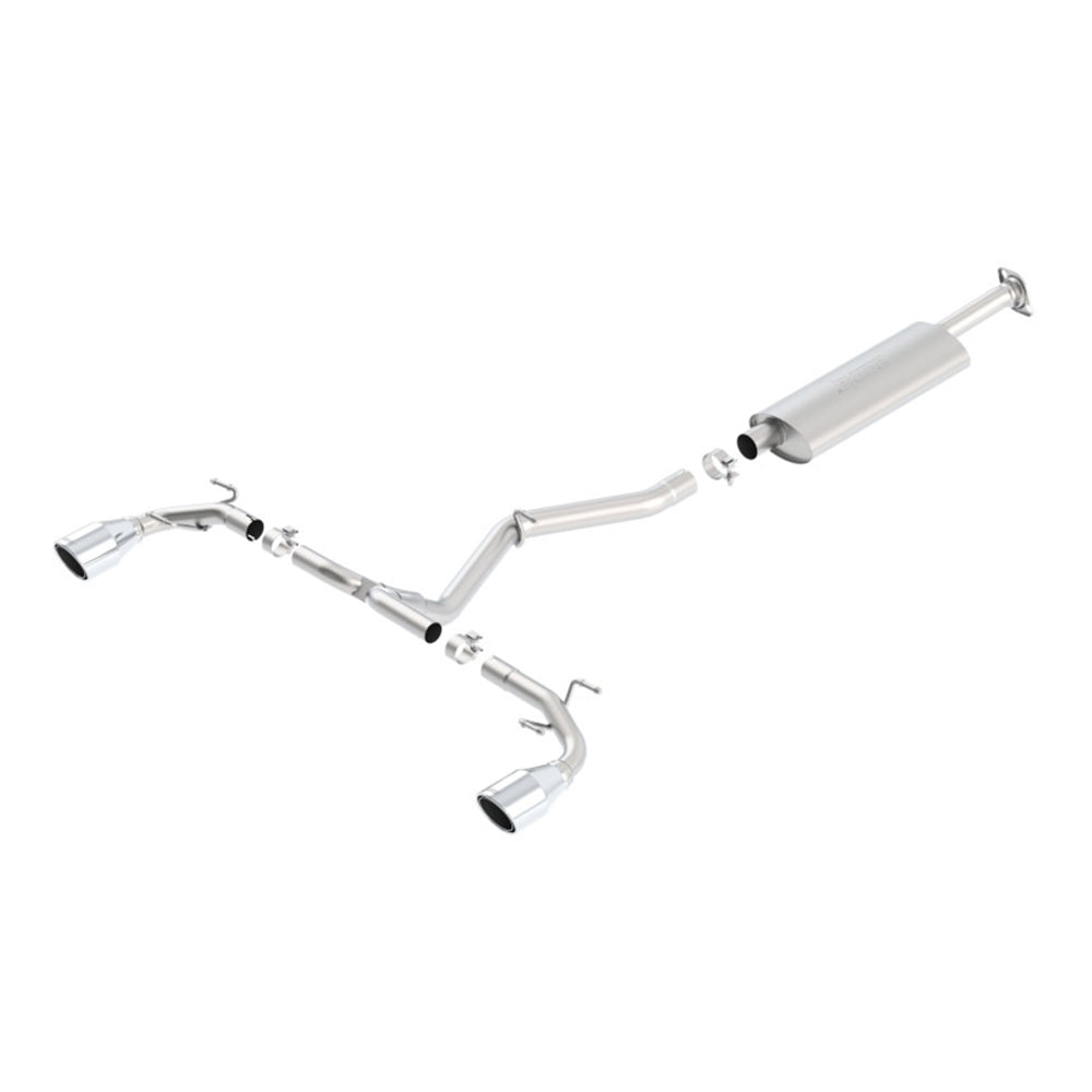 Borla 13-15 Scion FR-S 2.0L 4cyl 6spd / 13 Subaru BRZ 2.0L 4cyl 6spd SS Catback Exhaust 140496