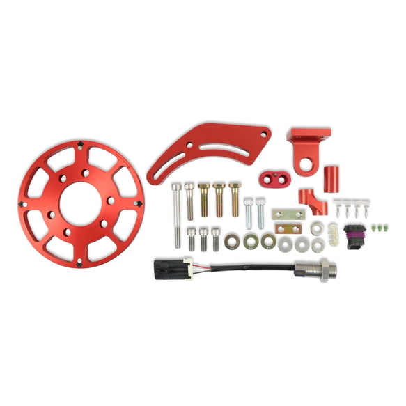 MSD Crank Trigger Kit - Flying Magnet - Hall-Effect - LS Gen III/IV - 6.56 in. 8618 MSD Autoparts