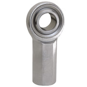 QA1 K Series 3-Pc Rod End - Female/Left Hand - .25in Bore x 1/4-28 - Carbon Steel w/PTFE QA1 Tie Rods
