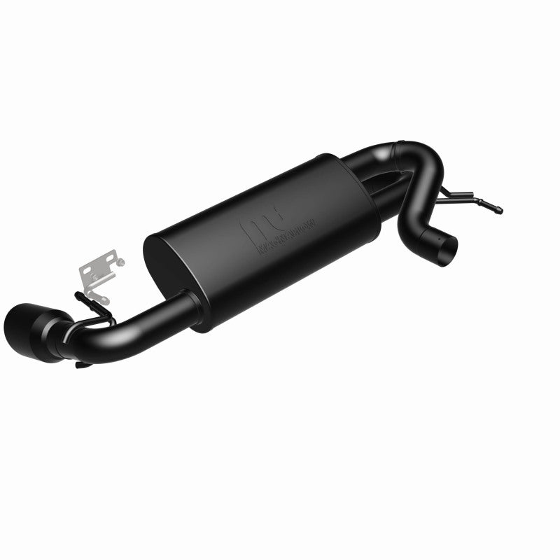 MagnaFlow 2021 Ford Bronco Street Series Axle-Back Exhaust w/ Dual Split Rear Style Exit- Black Tips