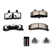 Power Stop 87-93 Ford Bronco Front Z36 Truck & Tow Brake Pads w/Hardware PowerStop Brake Pads - Performance
