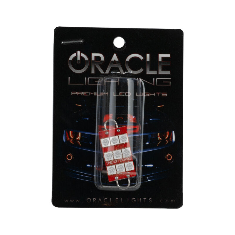 Oracle 44MM 6 LED 3 Chip - Loop Festoon Bulbs (Pair) - Purple - UV/Purple ORACLE Lighting Bulbs