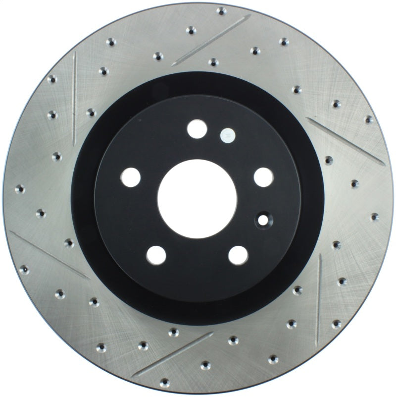 StopTech Slotted & Drilled Sport Brake Rotor Stoptech Brake Rotors - Slot & Drilled