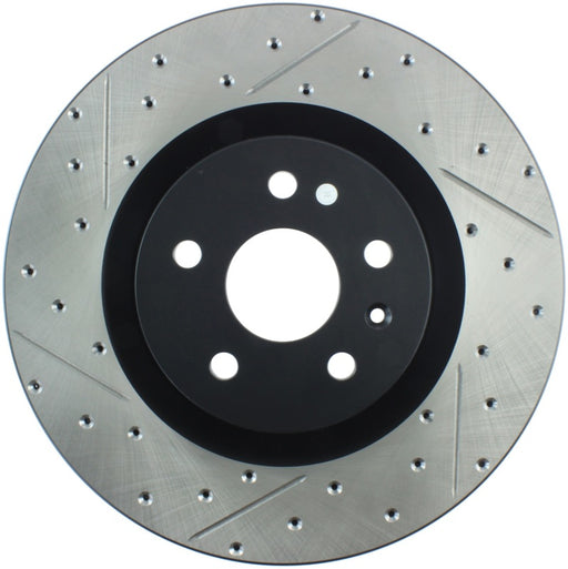 StopTech Slotted & Drilled Sport Brake Rotor Stoptech Brake Rotors - Slot & Drilled