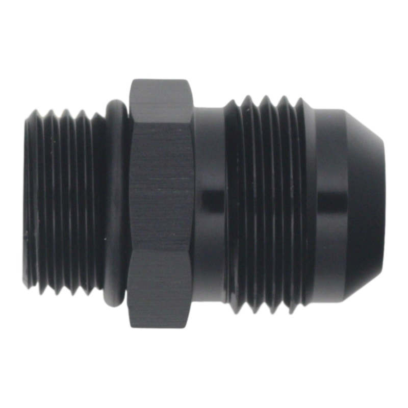 DeatschWerks 8AN ORB Male to 10AN Male Flare Adapter - Anodized Matte Black DeatschWerks Fittings
