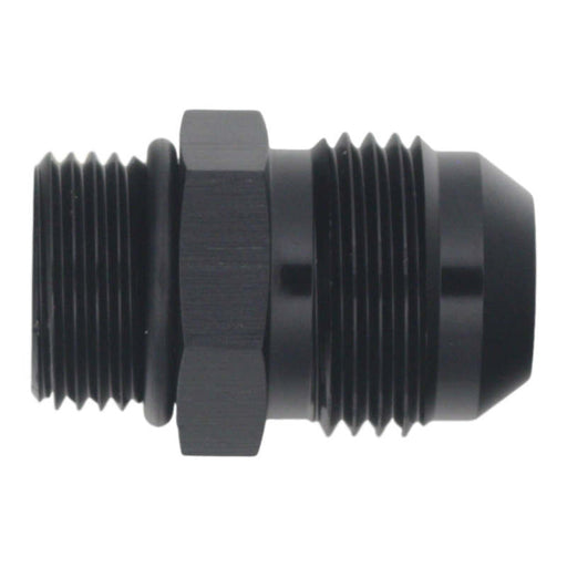 DeatschWerks 8AN ORB Male to 10AN Male Flare Adapter - Anodized Matte Black DeatschWerks Fittings