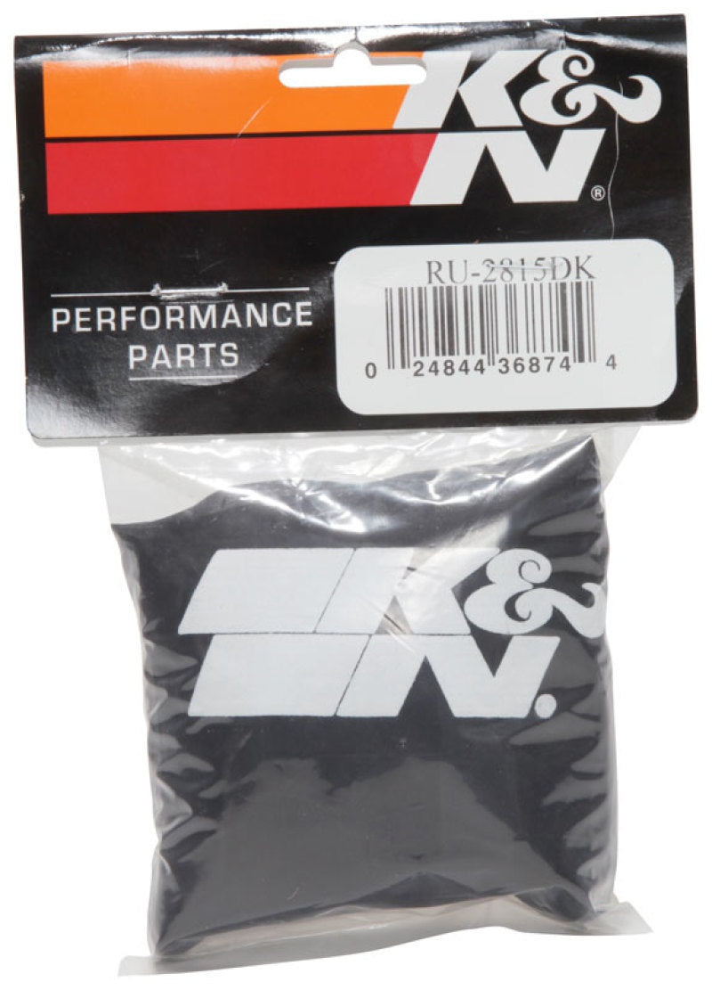 K&N Drycharger Air Filter Wrap RU-2815 Black K&N Engineering Pre-Filters
