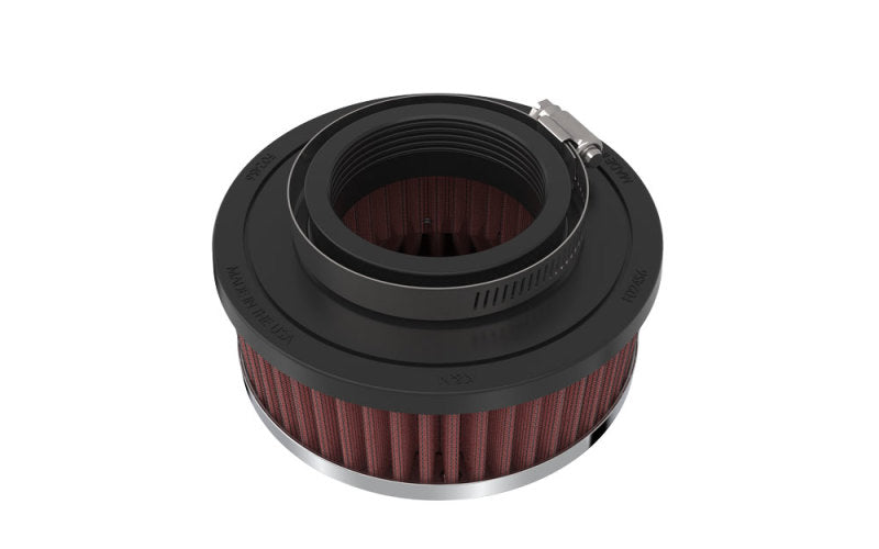K&N Universal Chrome Filter 2.438in Flange ID x 5.125in OD x 2in H K&N Engineering Air Filters - Universal Fit