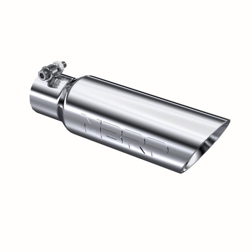 MBRP Universal Tip 3in O.D. Dual Wall Angled 2 inlet 12 length MBRP Steel Tubing