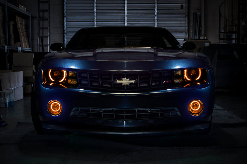 Oracle 10-13 Chevrolet Camaro LED Fog Halo Kit - Amber ORACLE Lighting Fog Lights