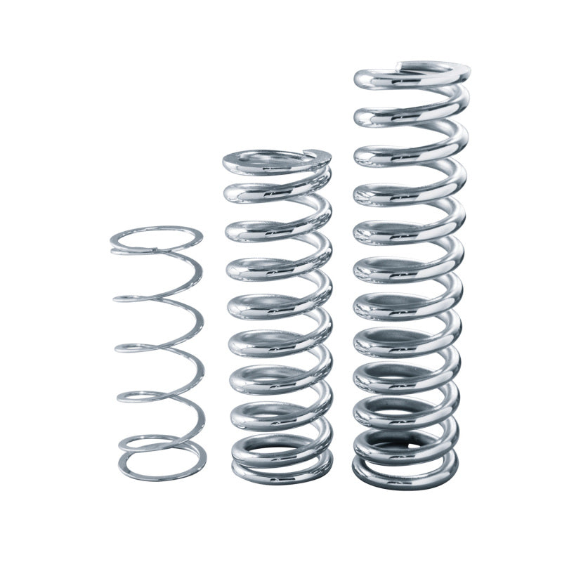 QA1 1-7/8in ID Spring - 10in Length x 400lbs/in - Chrome Plated QA1 Coilover Springs