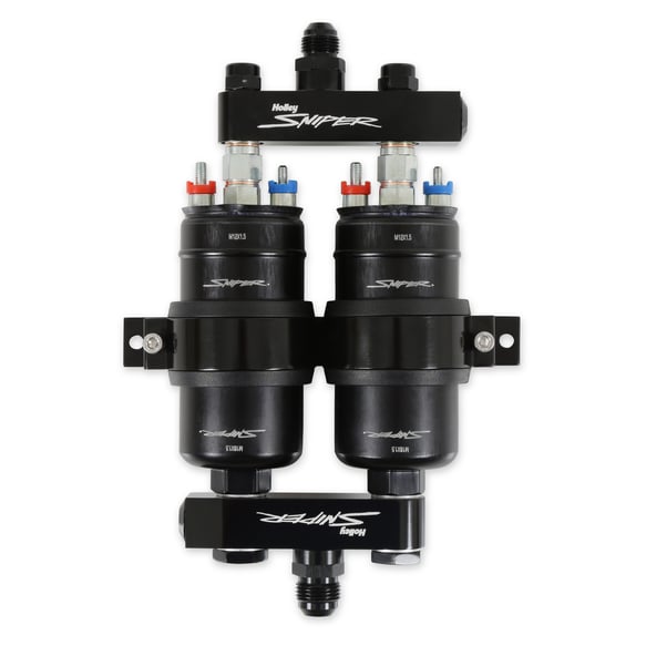 Holley Sniper 3.5 GPM Twin Pump and Manifold Kit 12-270 HOLLEY Autoparts