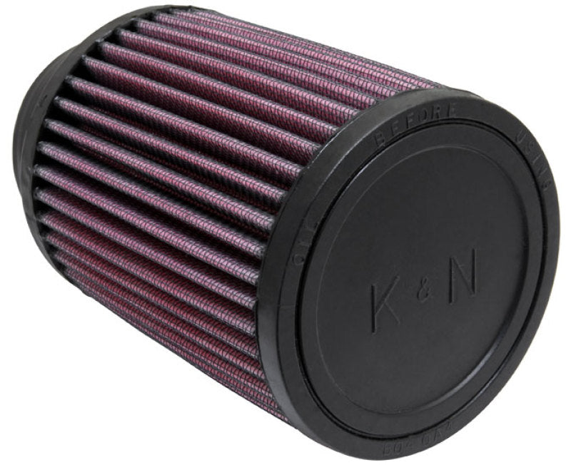 K&N Filter Universal Rubber Filter 2 3/4 inch 10 Degree Flange 4 inch OD 5 inch Height K&N Engineering Air Filters - Universal Fit