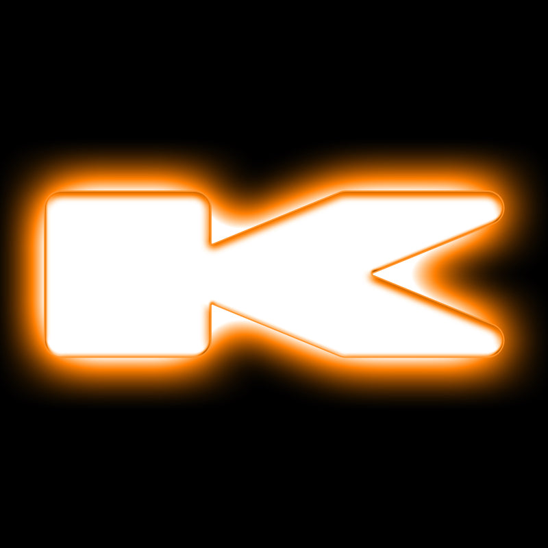 ORACLE Lighting Universal Illuminated LED Letter Badges - Matte Wht Surface Finish - K ORACLE Lighting Light Accessories and Wiring
