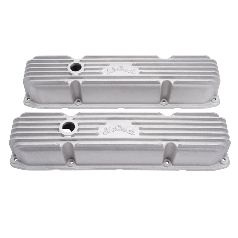 Edelbrock Valve Cover Classic Series Chrysler 383/440 CI V8 Satin Edelbrock Valve Covers