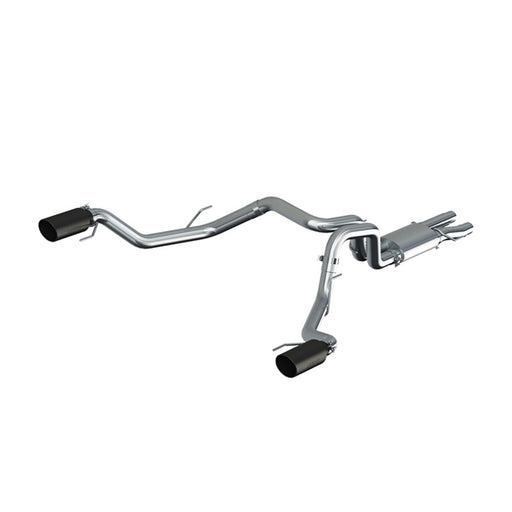 MBRP 17-20 Ford F-150 Raptor 3.5L Ecoboost Dual Rear Exit T409 3in Resonator Back Exhaust System MBRP Catback