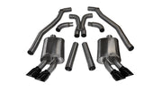 Corsa 2012-2015 Chevrolet Camaro Coupe ZL1 6.2L V8 Black Sport Cat-Back + XO Exhaust CORSA Performance Catback