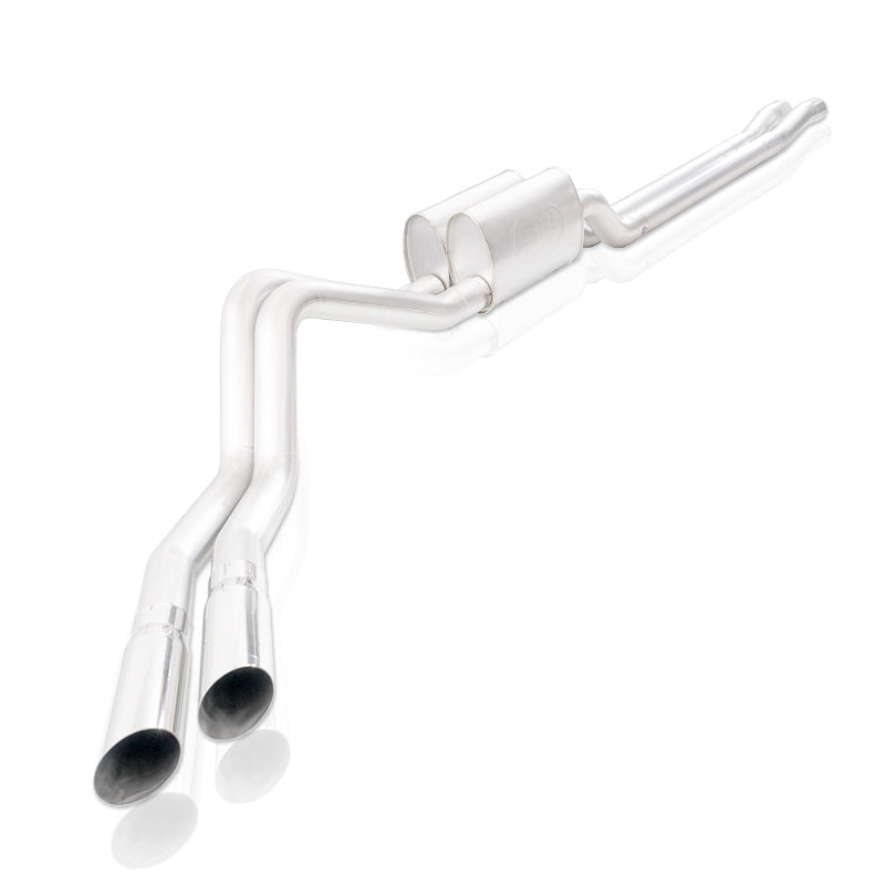 Stainless Works 15-25 Ford F150 5.0L Legend Aftermark Connection Dual 3.5in Side Exit Polished Tips Stainless Works Catback