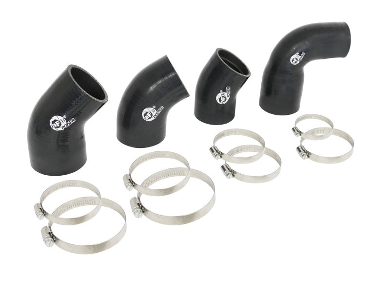 aFe BladeRunner Intercooler Couplings & Clamps Kit and AFE Tube 15-16 Ford Mustang EcoBoost L4-2.3L aFe Intercoolers