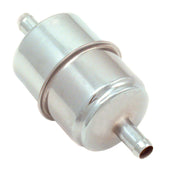 Spectre Fuel Filter (Fits 5/16in. & 3/8in.) - Chrome Spectre Fuel Filters