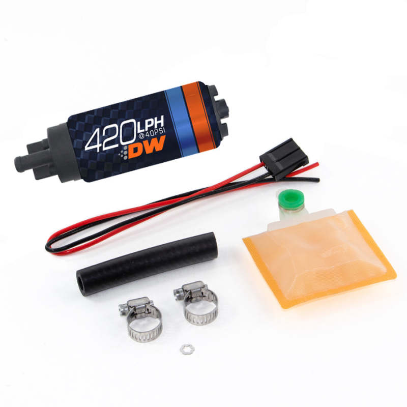 DeatschWerks DW420 Series 420lph In-Tank Fuel Pump w/ Universal Install Kit DeatschWerks Fuel Pumps