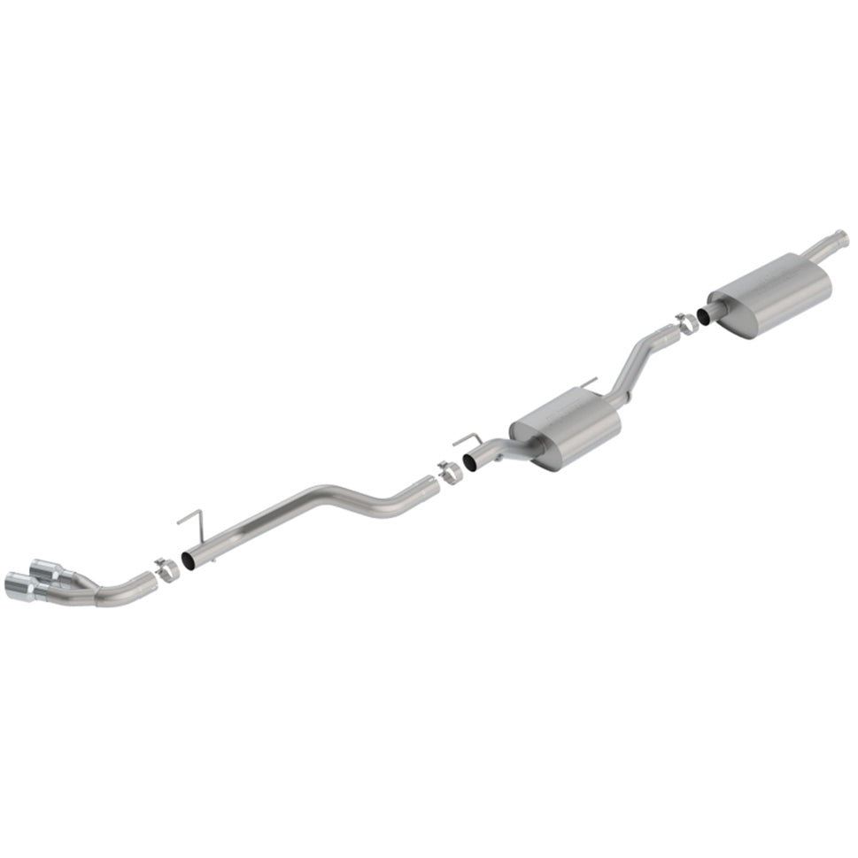 Borla 2020 Jeep Gladiator JT 3.6L V6 AWD Touring Dual Side Catback w/ Chrome Tips 140811