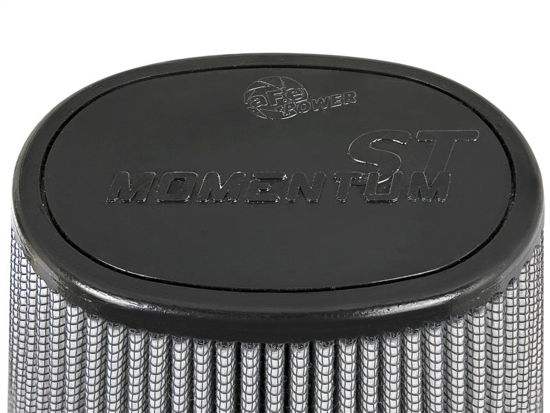 aFe Magnum FLOW Pro DRY S Universal Air Filter F-4in. / B-(8X6.5) MT2 / T-(5.25 X 3.75) / H-7.5in. aFe Air Filters - Universal Fit