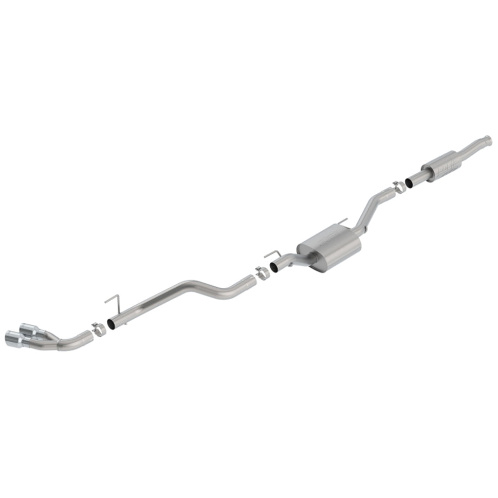 Borla 2020 Jeep Gladiator JT 3.6L V6 AWD ATAK Dual Side Catback w/ Chrome Tips 140813