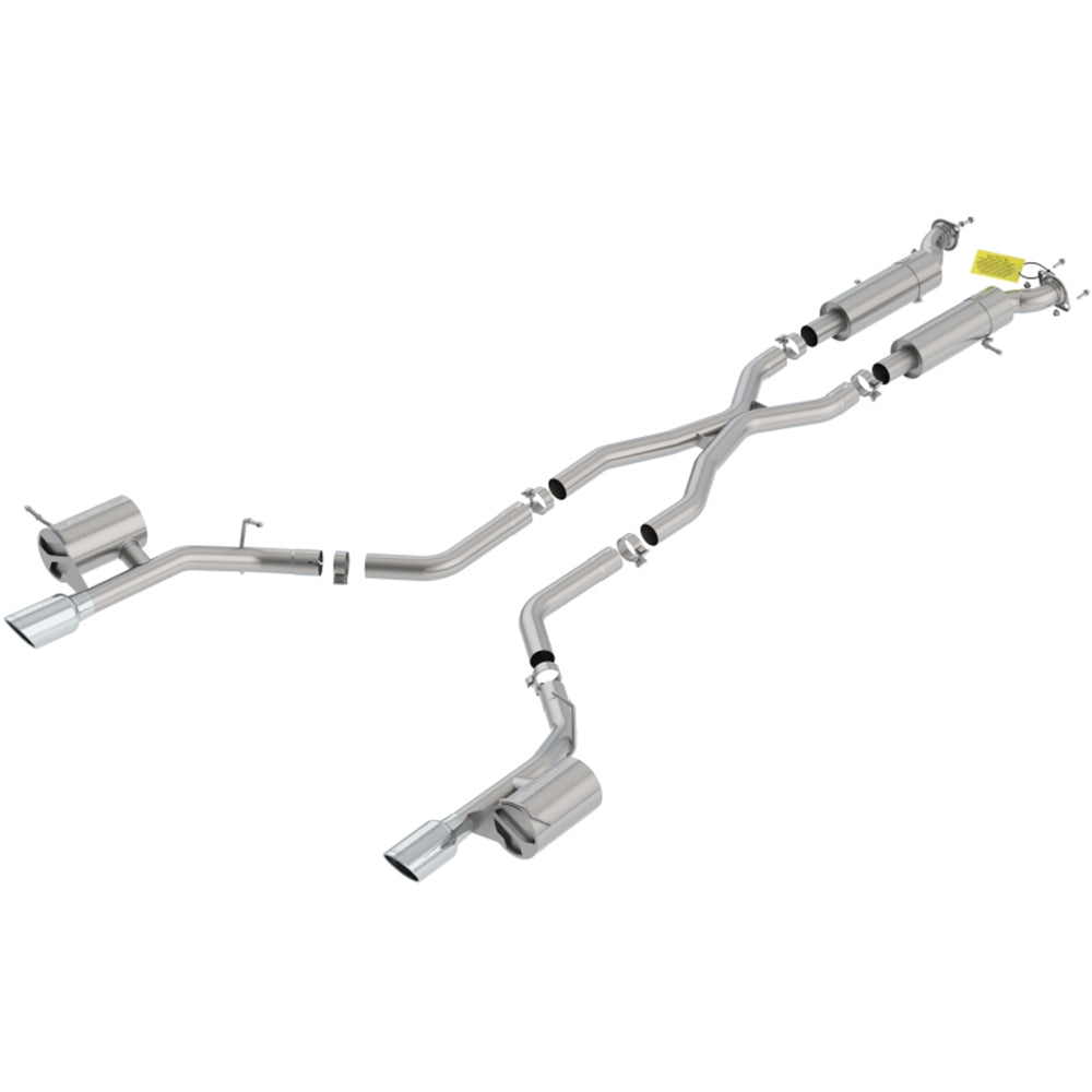 Borla 18-20 Dodge Durango SRT 6.2L V8 2.75in S-Type SS Catback Exhaust 140791