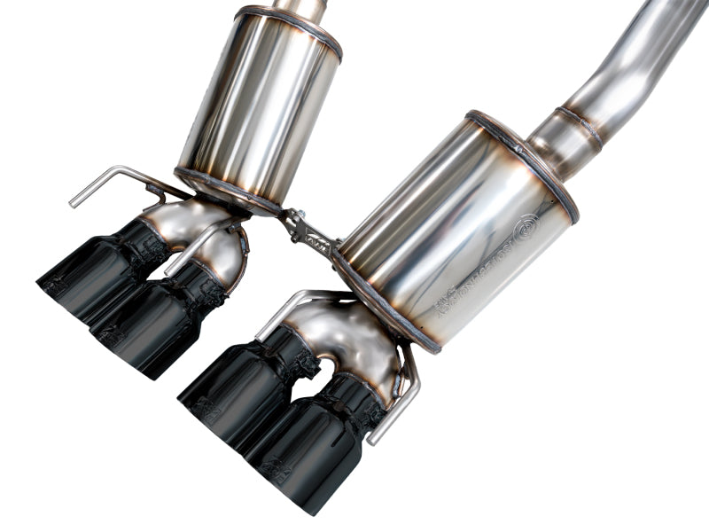 AWE Tuning 05-07 C6 Chevrolet Corvette 6.0L Touring Edition Axle-Back Exhaust w/ Diamond Black Tips AWE Tuning Axle Back
