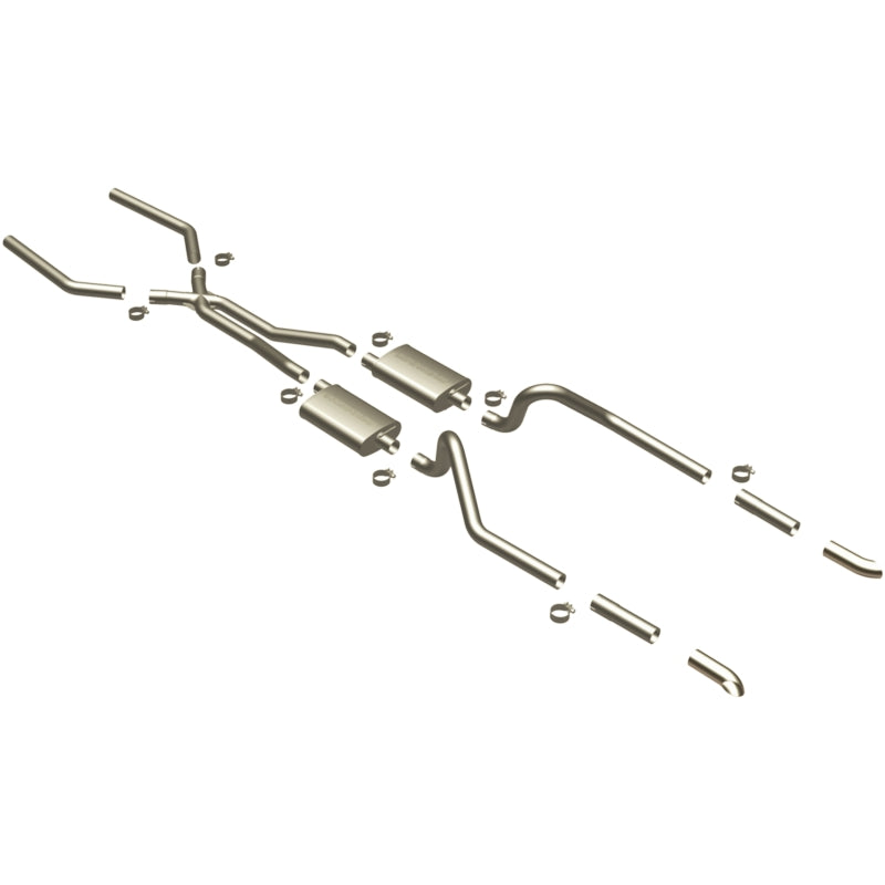 MagnaFlow SYS C/B 67-70 Mustang 2.50inch w/Tru-X Magnaflow Catback