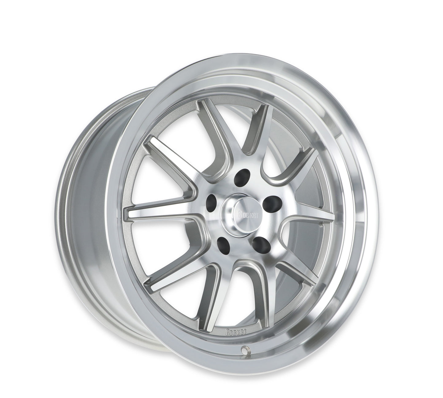 Rocket Racing Wheels TTR19 Attack - Titanium/Machined TTR19-896545