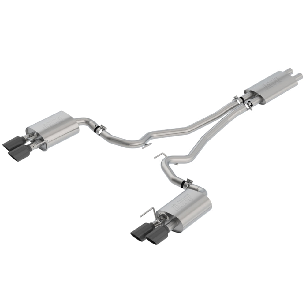 Borla 18-20 Ford Mustang GT 5.0L AT/MT ECE Cat-Back Exhaust w/ Active Valve (Fits Convertible) 1014045BC