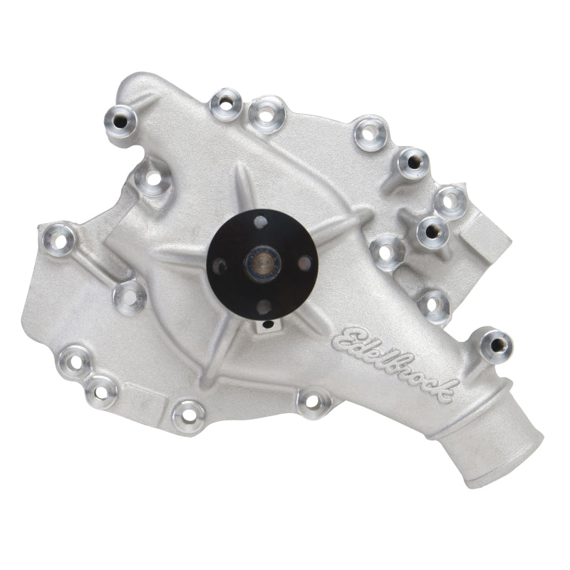 Edelbrock Water Pump High Performance Ford 1970-92 429/460 CI V8 Standard Length Satin Finish Edelbrock Water Pumps