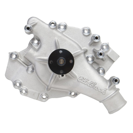 Edelbrock Water Pump High Performance Ford 1970-92 429/460 CI V8 Standard Length Satin Finish Edelbrock Water Pumps