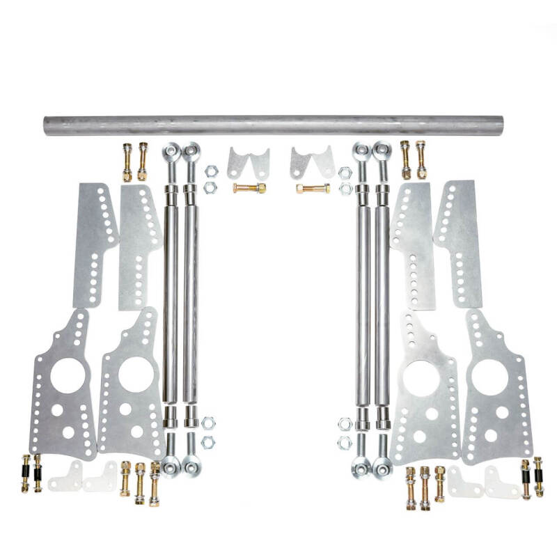 QA1 Heavy Duty Pro Rear Drag 4-Link Component Kit QA1 Hardware - Singles