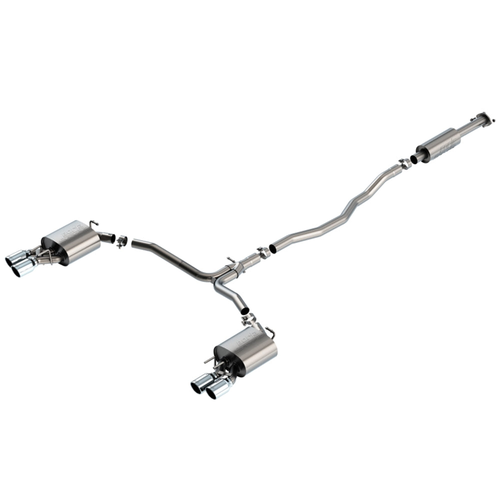 Borla 18-20 Toyota Camry XSE Cat Back S-Type Exhaust 3.5in Tip Dual Split Rear Exit 140823