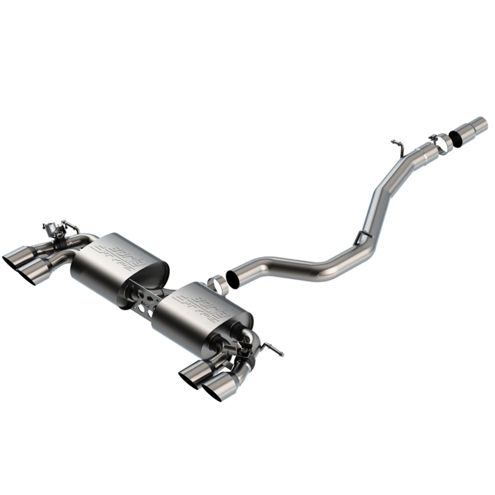 Borla 18-19 VW Golf R MK7.5 2.0L S-Type CatBack Exhaust 140830SB