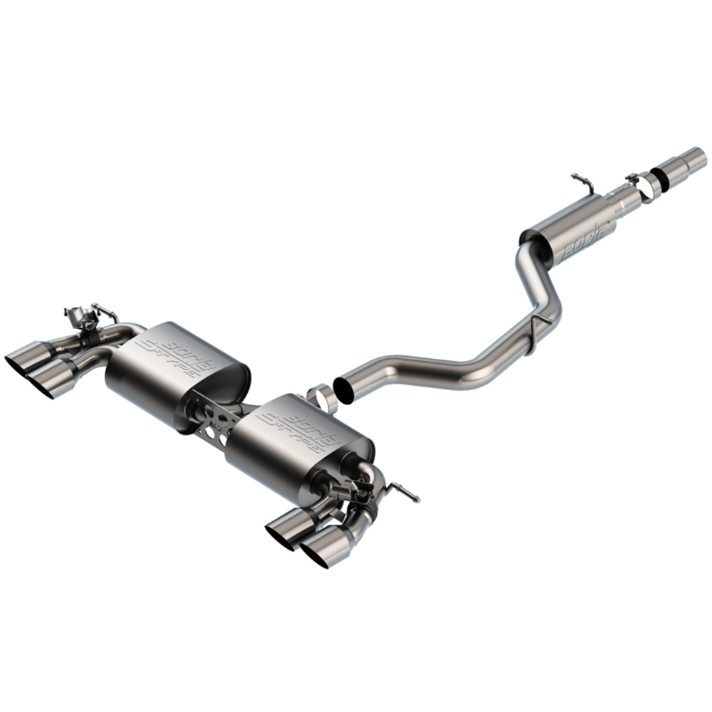 Borla 18-19 VW Golf R MK7.5 2.0L S-Type CatBack Exhaust w/ Resonator 140831SB