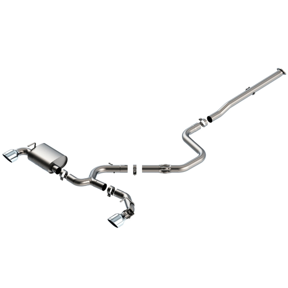 Borla 19-20 Hyundai Veloster N 2.0L I4 MT FWD 2DR 3in ATAK CatBack Exhaust w/ SS Tips 140832