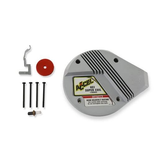 Ignition Coil - SuperCoil - HEI in Cap - 1973-1997 - Red and White Pri Wire 140005 ACCEL Autoparts