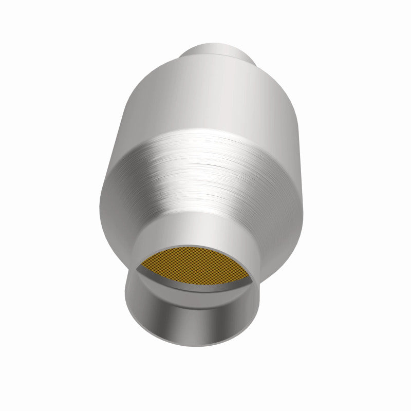 MagnaFlow Conv Univ 2.25in Inlet/Outlet Center/Center Round Magnaflow Catalytic Converter Universal