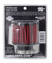 K&N 1.5in Flange ID x 3in OD x 2.5in H Rubber Base Crankcase Vent Filter K&N Engineering Air Filters - Universal Fit