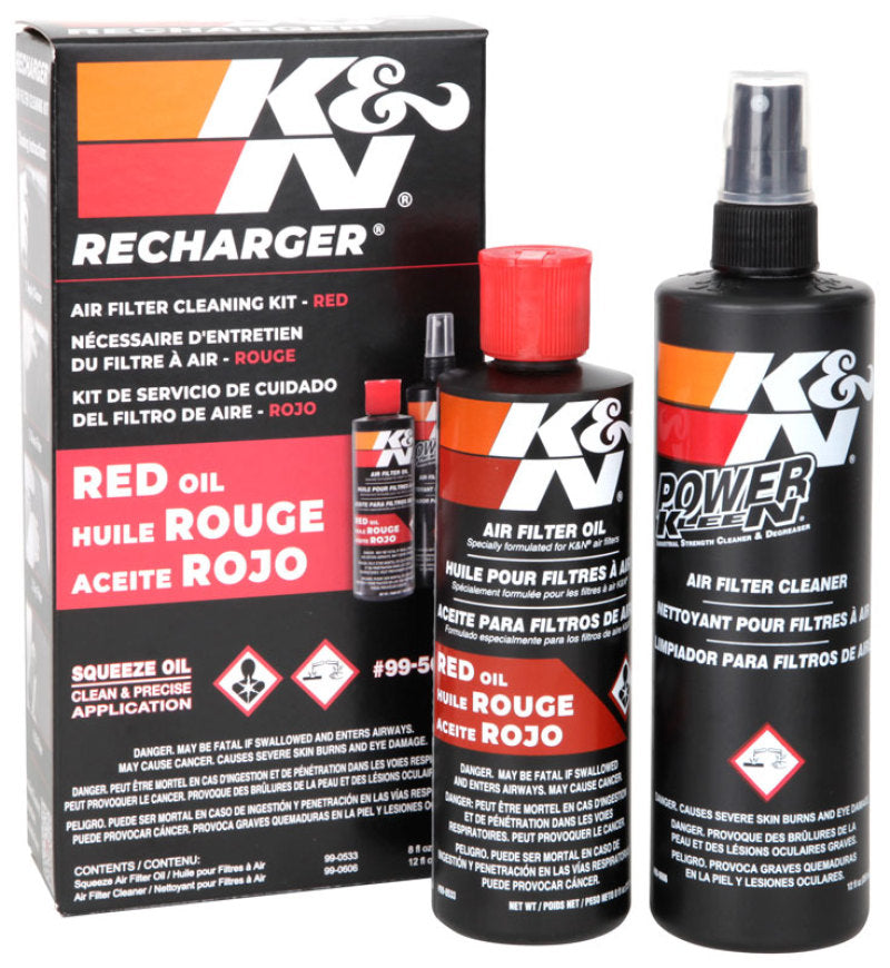 K&N Filter Cleaning Kit K&N Engineering Recharge Kits