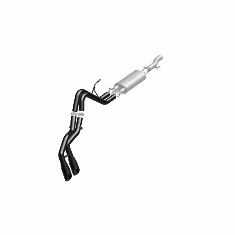 MagnaFlow SYS Cat-Back 10-14 Ford Raptor 6.2L V8 2.5/3in Black Dual Same Side Exit Rear 3.5 Tips Magnaflow Catback