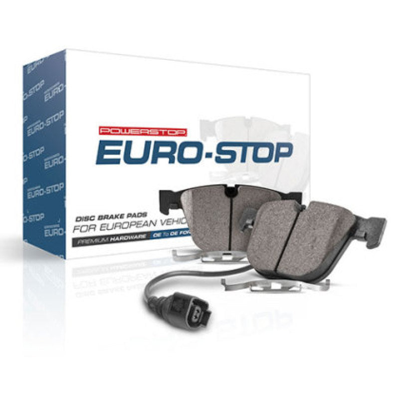 Power Stop 07-17 Volkswagen Touareg Euro-Stop ECE-R90 Front Brake Pads PowerStop Brake Pads - OE