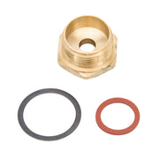 Edelbrock Fuel Bowl Inverted Flare Fitting Straight Male 7/8In-20 w/ Inverted 5/8In-18 Female Flare Edelbrock Fittings