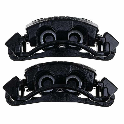Power Stop 00-05 Ford Excursion Front Black Caliper - Pair w/Bracket PowerStop Brake Calipers - Perf