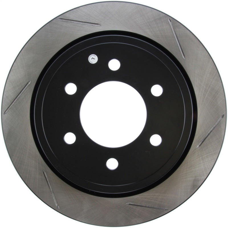 StopTech 12-19 Ford F-150 (w/Manual Parking Brake) Slotted Sport Brake Rotor Stoptech Brake Rotors - Slotted