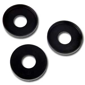 Spring Locator Cups: .060" Thick, .640" I.D., 1.670" O.D. EDELBROCK Autoparts